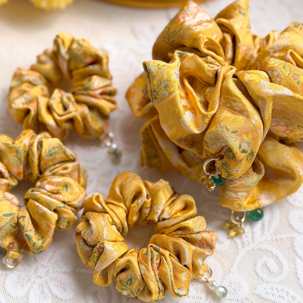 锦绣团花・Jǐn Xiù Tuán Huā Scrunchie