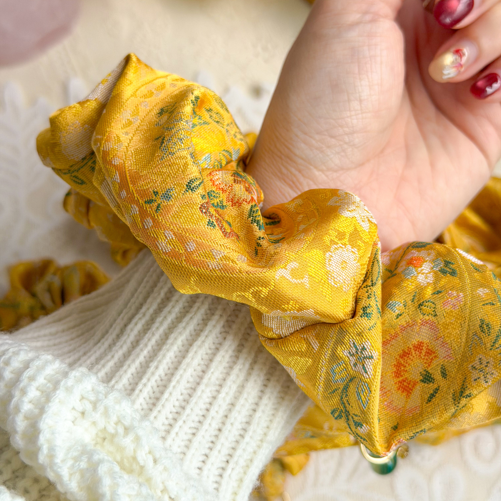 锦绣团花・Jǐn Xiù Tuán Huā Scrunchie