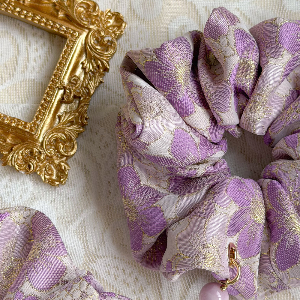紫花海・Zǐ Huā Hǎi Scrunchie