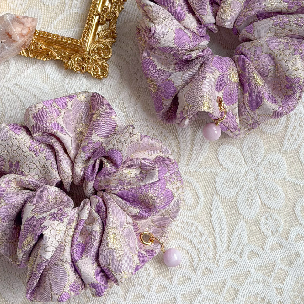 紫花海・Zǐ Huā Hǎi Scrunchie