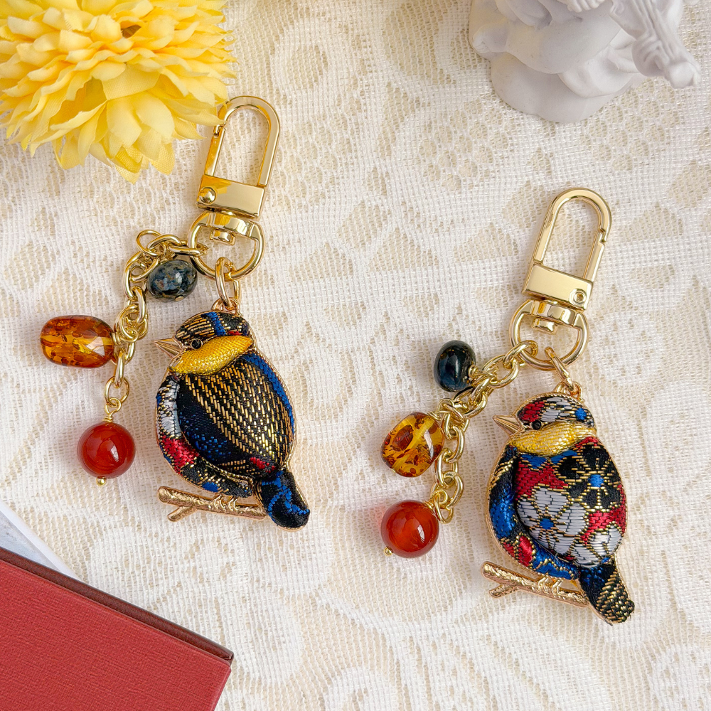 蓝羽灵・Yǔ Líng Bird Bag Charm